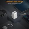 image2 Pack European Travel Plug Adapter TESSAN US to Europe Power Adapter 3 Outlets 3 USB Ports1 USB C Type C Adaptor for USA to EU Germany Iceland Spain Italy France International Essentials