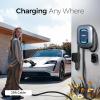 imageEV Charger Level 2 TESSAN 40A240V Electric Vehicle Charing Station Smart EV Chargers Equipment App Control WiFi Only 24Ghzampamp Bluetooth 25ft Cable with NEMA 1450 Plug for Indoor Outdoor HomeSmart NEMA1450 Plug  J1772