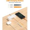 imageFlat Plug Extension Cord 25 ft TESSAN Surge Protector Power Strip with 4 AC Outlets 1 USB C and 2 USB A Ports 900 Joules Protection Multiple Wall Outlet Extender for Home Office Dorm EssentialsWhite