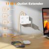 imageMulti Plug Outlet Extender TESSAN Outlet Splitter with 8 Sockets and 3 USB 1 USB C Wall Surge Protector with Power Switch 3 Sided Multiple Wall Plug Extender for Home Dorm Room OfficeWhite