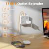 imageMulti Plug Outlet Extender TESSAN Outlet Splitter with 8 Sockets and 3 USB 1 USB C Wall Surge Protector with Power Switch 3 Sided Multiple Wall Plug Extender for Home Dorm Room OfficeWhiteGrey
