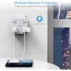 imageMulti Plug Outlet Extender TESSAN Surge Protector Splitter with 3 USB 1 USB C Port Wall Charger Multiple Expander for Travel Home College Dorm RoomWithout USB