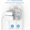 imageMulti Plug Outlet Extender TESSAN Surge Protector Splitter with 3 USB 1 USB C Port Wall Charger Multiple Expander for Travel Home College Dorm Roomwith USB