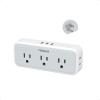 imageMulti Plug Outlet Extender USB C Wall Charger TESSAN Wall Plug Splitter with 5 Outlets and 3 USB Electrical Power Expander with Surge Protector Spaced for Home Office Dorm RoomGray