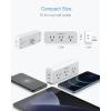imageMulti Plug Outlet Extender USB C Wall Charger TESSAN Wall Plug Splitter with 5 Outlets and 3 USB Electrical Power Expander with Surge Protector Spaced for Home Office Dorm RoomGray