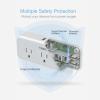 imageMulti Plug Outlet Extender USB C Wall Charger TESSAN Wall Plug Splitter with 5 Outlets and 3 USB Electrical Power Expander with Surge Protector Spaced for Home Office Dorm RoomGray