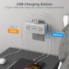 imageMulti Plug Outlet Splitter TESSAN 4 Wall Outlet Extender with 3 USB Wall Charger1 USB C Surge Protecter 900J Widely Spaced Multiple Plug ExpanderGrey
