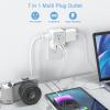 imageMulti Plug Outlet Splitter with USB TESSAN 4 Electrical Outlet Extender Surge Protector with 3 USB Wall Charger Blocks Multiple Plug Expander Box for Home Office Dorm Room EssentialsGrey