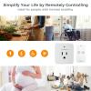 imageRemote Control Outlet TESSAN 3 Pack Wireless Remote Light Switch On Off Switch Plug for Lights Lamps Fans Household Appliances 100ft RF Range 15A1875W3 Outlet1 remote1 outlet