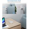 imageSurge Protector Power Strip TESSAN 15 FT White Extension Cord Flat Plug with 8 AC Outlets 3 USB Ports 1 USB C 900J Surge Protection 3 Sided Wall Mountable Outlet Extender for Office Dorm RoomGrey