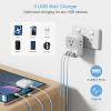 imageTESSAN European Travel Plug Adapter Type C Power Adaptor with 4 AC Outlets 3 USB Ports 2 USB C Europe Outlet Adapter for USA to EU Euro International Italy Iceland Spain France Greece GermanygraywhiteType I