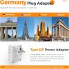 imageTESSAN European Travel Plug Adapter Type C Power Adaptor with 4 AC Outlets 3 USB Ports 2 USB C Europe Outlet Adapter for USA to EU Euro International Italy Iceland Spain France Greece GermanyGreyType EF 2 USB C