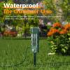 imageTESSAN Outdoor Power Stake Light Timer Waterproof Wireless Remote Control Yard Stake Countdown Timer2 4 6 8 Hour 6 Outlets Dusk to Dawn for Lights and Garden Courtyard Decoration