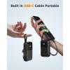 imageTESSAN Portable Charger with Built in USBC Cable 10000mAh Power Bank Fast Charging with 20W Output Compact Battery Pack Travel Essentials for iPhone 1615 Series Samsung Tablets10000mAh