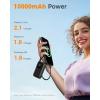 imageTESSAN Portable Charger with Built in USBC Cable 10000mAh Power Bank Fast Charging with 20W Output Compact Battery Pack Travel Essentials for iPhone 1615 Series Samsung Tablets10000mAh