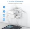 imageUSB Wall Charger Surge Protector Outlet Extender TESSAN Outlet Splitter with USB C Charger Block 8 AC Multiple Power Splitter Surge Protector for Office Home Kitchen Dorm Roomwhitegrey with USBC