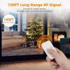 imageWireless Remote Control Outlet TESSAN Electrical Wall Plug with ONOff Light Switch for Indoor String Lights Lamps Home Appliances 100ft Range 2 Remotes  5 Outlets1 Remote  1 Outlet