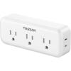 imageMulti Plug Outlet Extender USB C Wall Charger TESSAN Wall Plug Splitter with 5 Outlets and 3 USB Electrical Power Expander with Surge Protector Spaced for Home Office Dorm RoomWhite