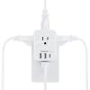 imageMulti Plug Outlet Splitter with USB TESSAN 4 Electrical Outlet Extender Surge Protector with 3 USB Wall Charger Blocks Multiple Plug Expander Box for Home Office Dorm Room EssentialsWhite