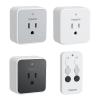 imageRemote Control Outlet TESSAN 3 Pack Wireless Remote Light Switch On Off Switch Plug for Lights Lamps Fans Household Appliances 100ft RF Range 15A1875W3 Outlet1 remote3 outlet