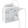 imageUSB Wall Charger Surge Protector Outlet Extender TESSAN Outlet Splitter with USB C Charger Block 8 AC Multiple Power Splitter Surge Protector for Office Home Kitchen Dorm Roomwhitegrey