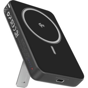 imageTESSAN Magnetic Portable Charger Travel Essentials Qi2 Certified 10000mAh Wireless Power Bank Battery Pack PD225W for Magsafe Fast Charging Compatible with iPhone 16151413 Samsung SilveryBlack