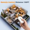 imageRemote Control Outlet TESSAN Wireless Light Switch Electrical Remote Outlet with ONOff Switch for Indoor String Lights Lamps Fan Small Appliances 1250W 100ft RF Range