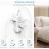 imageMulti Plug Outlet Extender with USB TESSAN Electrical 7 Outlet Splitter with 3 USB Wall Charger Multiple Power Expander for Cruise Office Home Dorm Essentials Gray3 USB A