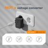 imageTESSAN 20W International Power Adapter Ultra Slim Universal Travel Adapter with 2 USBC 1 USBA Travel Adaptor Worldwide Plug for US to European UK Spain England New Zealand Type C G A I BlackBlack