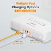 imageTESSAN 600W Pure Sine Wave 220V to 110V Voltage Converter US to Europe Universal Travel Adapter with 4 USB Ports PD 35W QC 30W EUUKAUITIndia Plug Adaptor Step Down Transformer Power Converters