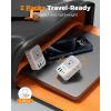 imageItaly Travel Plug Adapter 28W TESSAN Italy Power Adapter with 4 Outlets 5 USB Ports 3 USBC Type L Outlet Adaptor for US to Italy Italian Chile Rome Uruguay Venice Libya Syria Tunisia 2 Packs