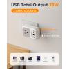 imageItaly Travel Plug Adapter 28W TESSAN Italy Power Adapter with 4 Outlets 5 USB Ports 3 USBC Type L Outlet Adaptor for US to Italy Italian Chile Rome Uruguay Venice Libya Syria Tunisia 2 Packs