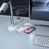 image:imageFlat Plug Power Strip with USB TESSAN Slim Nightstand Desktop Charging Station with 3 USB Ports 3 Electrical Outlet 5 ft Extension Cord Long Power Strip Mountable for Home Office Dorm Essentials