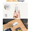 image:imageTESSAN US to UK Plug Adapter PD 20W 2 Pack Ultra Thin UK Adapters for Travel with 3 USB Ports 2 USB C Type G Power Adaptor for USA to Ireland Scotland Dubai Hong Kong England British Kenya London