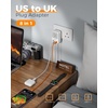 image:imageNew Zealand Power Adapter 2 Pack TESSAN PD 20W US to Australia Plug Adapter with 4 AC Outlets 4 USB Ports 2 USB C Type I Travel Adaptor for USA to Australian Argentina China Fiji AU NZ SamoaType G  UK Ireland