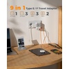 image:imageUS to India Plug Adapter 2Pack TESSAN India Power Adapter with 4 AC Outlets amp 5 USB Ports 3 USBC 28W Type D Travel Adaptor for USA to India Bangladesh Maldives Nepal PakistanType EFGermany France