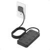image:imageTESSAN Power Strip Surge Protector 15FT Flat Plug Extension Cord with 8 Outlets 3 USB Charger1 USB C 1080 Joules Protection Wall Mountable Charging Station for Home Office Dorm BlackBlack