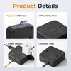image:imageTESSAN Surge Protector Extension Cord 5Ft Flat Plug Power Strip with 4 Outlets 4 USB Ports1 USB C 20W USB C Cable USB Charger 1050 Joules Protection Suitable for Home Office Dorm BlackBlack